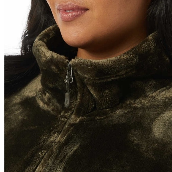 32 Degrees Heat Plush Jacket Forest Wood Green Size S - Picture 4 of 11